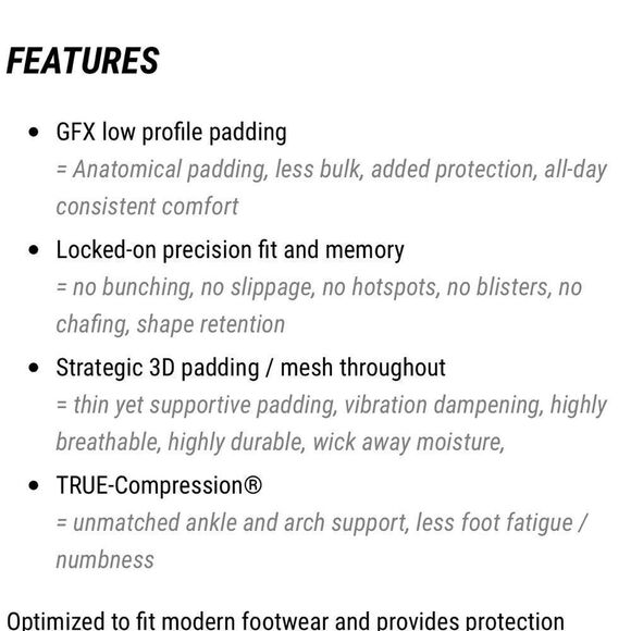 🆕 Dissent Labs Genuflex Compression Crew Socks - Picture 9 of 11